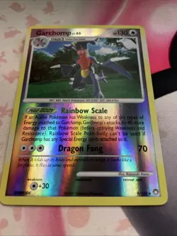 Pokemon Garchomp Holo Rare TCG Card 9/123 Mysterious Treasures Series NM - Image 3