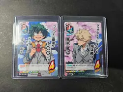 Izuku ＆ Bakugo HA-P-003 &004 Promo My Hero Academia Tag Card Game japanese 2 - Image 1
