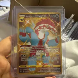Galarian Obstagoon Secret 198/185 Holo Foil Rare Vivid Voltage Pokemon Card - Image 1