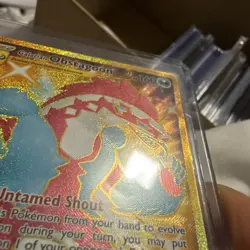 Galarian Obstagoon Secret 198/185 Holo Foil Rare Vivid Voltage Pokemon Card - Image 3