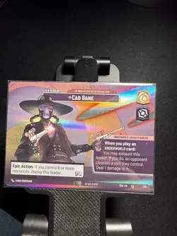 "Star Wars Unlimited" Showcase Card - Cad Bane - Image 2