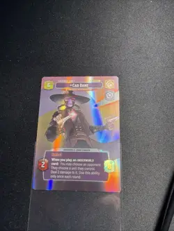 "Star Wars Unlimited" Showcase Card - Cad Bane - Image 3