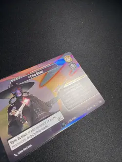 "Star Wars Unlimited" Showcase Card - Cad Bane - Image 4