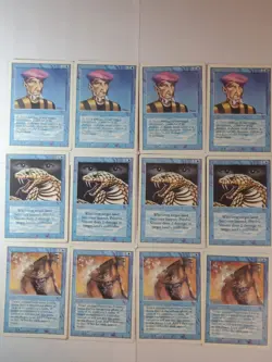 MTG lot os 12 blue cards prodigal sorcerer - Image 1