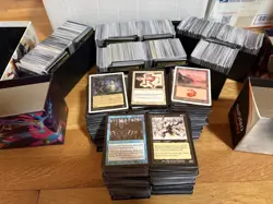 MTG Magic Lot Of Over 5,000 Cards: Valuable Older Cards and Rares NM-HP, Rev-ECL - Image 1