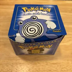 Burger King Pokemon 23K Gold-Plated POLIWHIRL Trading Card (1999) w/ CERT & BOX - Image 1