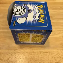 Burger King Pokemon 23K Gold-Plated POLIWHIRL Trading Card (1999) w/ CERT & BOX - Image 2