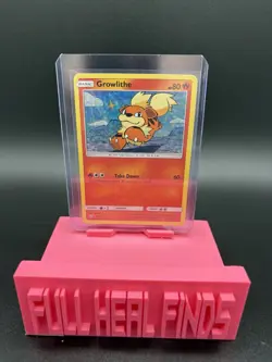 Growlithe 1/12 McDonalds 2018 Promo Holo Rare Pokemon Card LP - Image 5