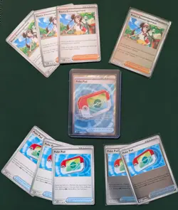 Pokemon Perfect Order Poke pad Trainer Card Full Art Ultra Rare 113/088 Rosa's + - Image 1