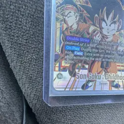 Dragon Ball Super Card Game Bandai Son Goku: Childhood FB06-119 SCR+ Foil - Image 3