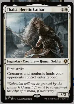 Thalia, Heretic Cathar MTG - Innistrad Remastered INR - 44 - MTG Magic NM/M - Image 1