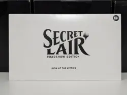 MTG Factory Sealed LOOK AT THE KITTIES Secret Lair Magic the Gathering - Image 1