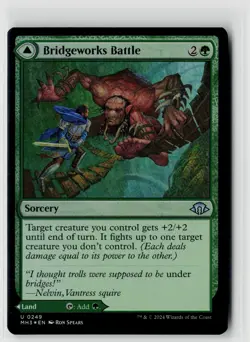 MTG Modern Horizons 3 Bridgeworks Battle Foil x1 NM Uncommon - Image 1