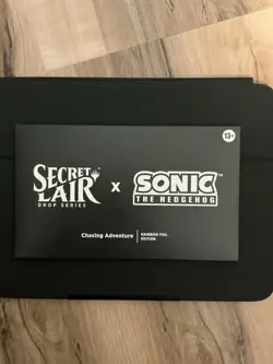 MTG Secret Lair x Sonic the Hedgehog Chasing Adventure (Rainbow Foil) New Sealed - Image 1