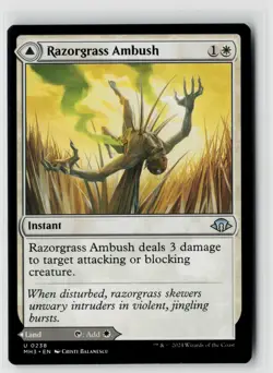 MTG Modern Horizons 3 Razorgrass Ambush x4 NM Uncommon - Image 1