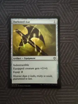 mtg darksteel axe foil iconic masters - Image 1