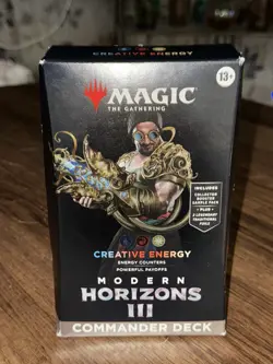 Magic the Gathering Modern Horizons 3 Commander Deck Creative Energy New Sealed - Image 1