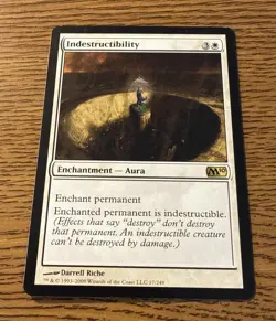 MTG Indestructibility Core Set 2010 (M10) Regular MAGIC Rare - Image 1