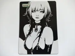 1x Forest Altered Art Hand Drawn MTG Basic Land AA9945 by SpellBound - Image 1