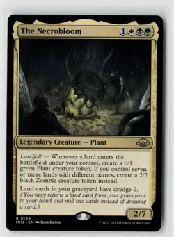 MTG Modern Horizons 3 The Necrobloom x1 NM Rare - Image 1