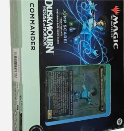 MTG: Jump Scare! Duskmourn Sealed Commander Deck Magic The Gathering New/Sealed - Image 1