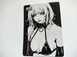 1x Island Altered Art Hand Drawn MTG Basic Land AA9946 by SpellBound - Image 2