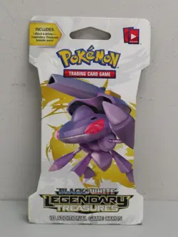 2013 Pokemon Black & White Legendary Treasures Sealed Sleeved Booster Pack - Image 1