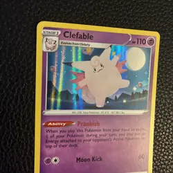 Clefable 075/192 Rebel Clash Holo Pokemon TCG NM - Image 4