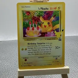 Pokemon ______'s Pikachu 24/53 Celebrations Classic Collection Holo 50 HP Birth… - Image 1