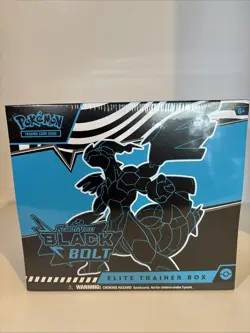 Pokemon Scarlet & Violet Black Bolt Elite Trainer Box ETB SEALED NEW - Image 1