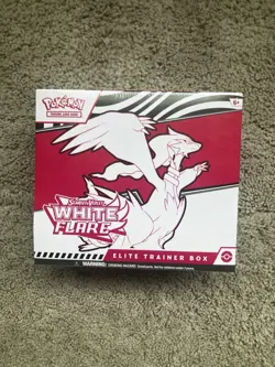 Pokemon Scarlet & Violet White Flare Elite Trainer Box ETB Factory Sealed - Image 1