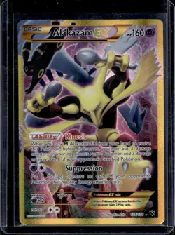 2016 Pokemon XY Fates Collide Alakazam #125/124 - Image 1