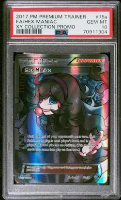 PSA 10 GEM MINT Hex Maniac XY Collection Promo 2017 Holo Pokemon 75a - Image 1