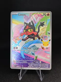 Pokemon Litten Promo 044 Mega Evolution - Image 1