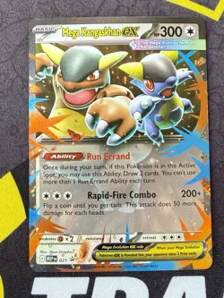 Mega Kangaskhan ex #25 Mega Evolution Holo Black Star Promo Pokemon TCG NM - Image 1