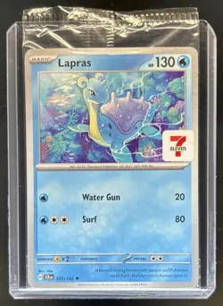 2024 Pokemon Stellar Crown Lapras Sealed #031/142 - Image 1
