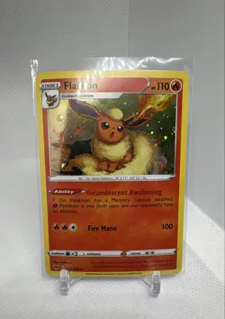 Pokemon TCG Flareon Pokemon Promos 026/185 Holo Promo Cosmos Holo Rare Promo - Image 1