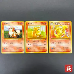 [No Import Duty (US)] Growlithe & Arcanine Intro Pack Squirtle Deck Pokemon Card - Image 1