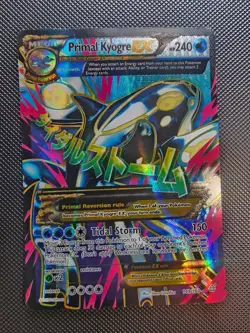Pokemon Primal Clash PRIMAL KYOGRE EX 55/160 LP - Image 1