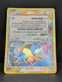 Blastoise Delta Species 2/100 Crystal Guardians Reverse Holo Rare Pokemon TCG MP - Image 4