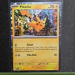 PIKACHU 006/015 HOLO PROMO MCDONALD'S COLLECTION 2023 POKEMON HOLO NM/M - Image 1