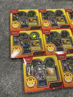 2026 POKEMON DAY COLLECTION BOX LOT X8 MEGA EVOLUTION PHANTASMAL FLAMES 24 PACKS - Image 3