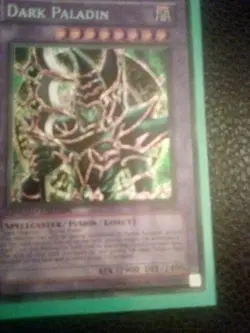 Yu-Gi-Oh! TCG Dark Paladin Dmg-001 Limited Edition Rare Holographic NM Free Shi - Image 5