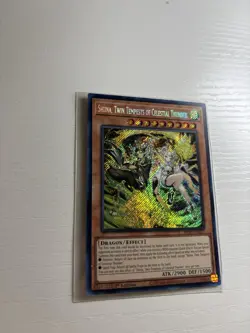 Yu-Gi-Oh! Shiina Twin Tempests of Celestial Thunder Burst Protocol 1st Edition - Image 2