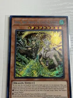 Yu-Gi-Oh! Shiina Twin Tempests of Celestial Thunder Burst Protocol 1st Edition - Image 5