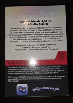 Pokemon TCG Prismatic Evolutions Booster Bundle - New Factory Sealed - Image 2