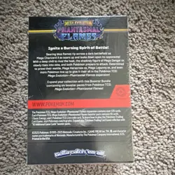 Pokemon Mega Evolution Phantasmal Flames Booster Bundle Box 6 Packs English - Image 2