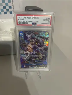 PSA 10 KAIDO SP OP04-044 AWAKENING OF THE NEW ERA ONE PIECE TCG - Image 3
