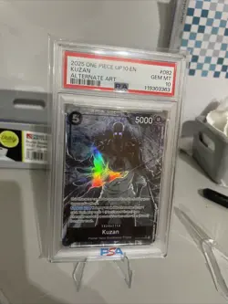2025 One Piece OP10-082 Royal Blood Kuzan Alternate Art - PSA 10 - Image 2