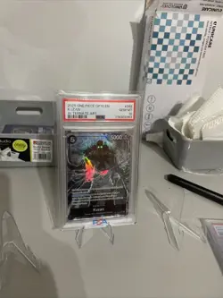 2025 One Piece OP10-082 Royal Blood Kuzan Alternate Art - PSA 10 - Image 3